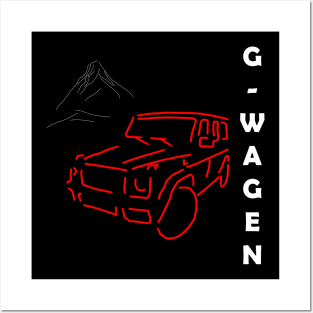 Mercedes G-Wagen Design - King off road #2 Posters and Art